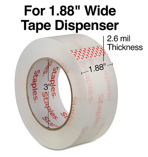 Packing Tape | 6 Pack