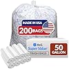 Reli. Premium 50 Gallon Trash Bags | 200 Count
